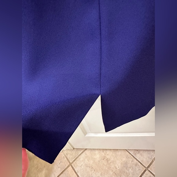 Jessica Howard 2 Piece Blazer Dress Set Size 4 Petite Sheath Dress Jacket Purple - Picture 7 of 16